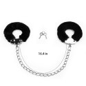 Fetish Pleasure Fluffy Leg Cuffs Black Lovetoy Fetish Pleasure Fluffy Leg Cuffs Black Lovetoy