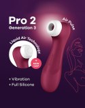 Pro 2 Generation 3 with Liquid Air wine red Satisfyer Pro 2 Generation 3 with Liquid Air wine red Satisfyer