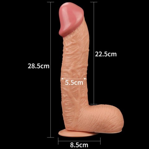 10.5"" Legendary King Sized Realistic Dildo Lovetoy 10.5"" Legendary King Sized Realistic Dildo Lovetoy