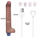 10.5" REAL SOFTEE Rechargeable Silicone Vibrating Dildo Lovetoy 10.5" REAL SOFTEE Rechargeable Silicone Vibrating Dildo Lovetoy