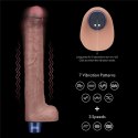 10.5" REAL SOFTEE Rechargeable Silicone Vibrating Dildo Lovetoy 10.5" REAL SOFTEE Rechargeable Silicone Vibrating Dildo Lovetoy
