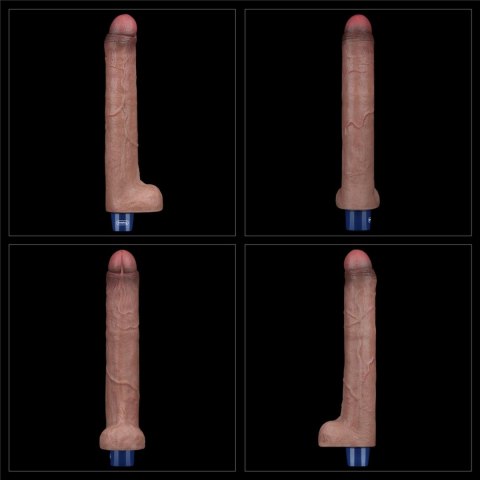 10.5" REAL SOFTEE Rechargeable Silicone Vibrating Dildo Lovetoy 10.5" REAL SOFTEE Rechargeable Silicone Vibrating Dildo Lovetoy