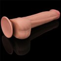 11.5'' King Sized Sliding Skin Dual Layer Dong Lovetoy 11.5'' King Sized Sliding Skin Dual Layer Dong Lovetoy