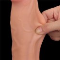 11.5'' King Sized Sliding Skin Dual Layer Dong Lovetoy 11.5'' King Sized Sliding Skin Dual Layer Dong Lovetoy