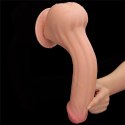 11.5'' King Sized Sliding Skin Dual Layer Dong Lovetoy 11.5'' King Sized Sliding Skin Dual Layer Dong Lovetoy