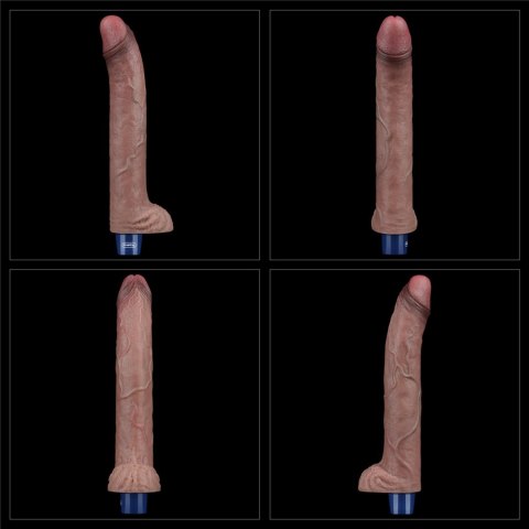 11" REAL SOFTEE Rechargeable Silicone Vibrating Dildo Lovetoy 11" REAL SOFTEE Rechargeable Silicone Vibrating Dildo Lovetoy