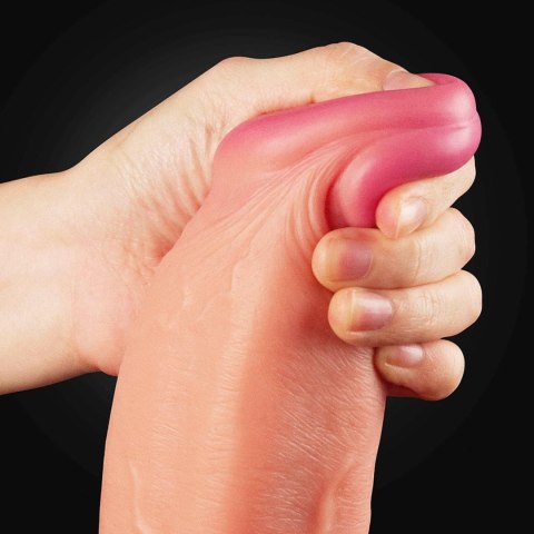 12"" Dual Layered Platinum Silicone Cock Lovetoy 12"" Dual Layered Platinum Silicone Cock Lovetoy