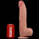 12'' King Sized Sliding Skin Dual Layer Dong Lovetoy 12'' King Sized Sliding Skin Dual Layer Dong Lovetoy