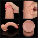 12'' King Sized Sliding Skin Dual Layer Dong Lovetoy 12'' King Sized Sliding Skin Dual Layer Dong Lovetoy