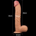 12"" Legendary King Sized Realistic Dildo Lovetoy 12"" Legendary King Sized Realistic Dildo Lovetoy