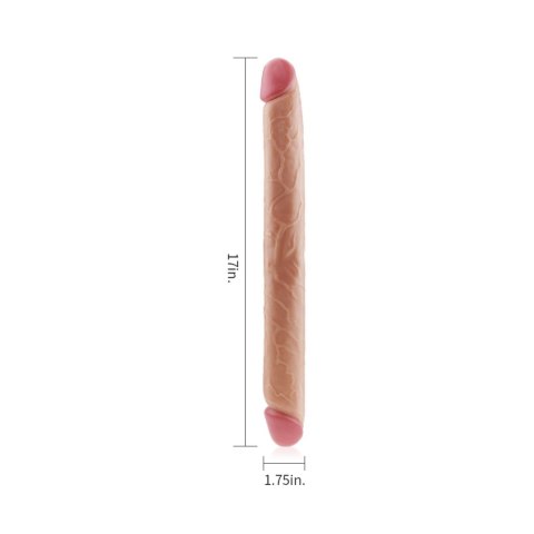 17"" King Size Realistic Slim Ultra Double Dildo Lovetoy 17"" King Size Realistic Slim Ultra Double Dildo Lovetoy