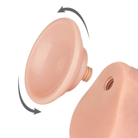 7'' Sliding Skin Dual Layer Dong Flesh Lovetoy 7'' Sliding Skin Dual Layer Dong Flesh Lovetoy