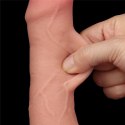 7'' Sliding Skin Dual Layer Dong Flesh Lovetoy 7'' Sliding Skin Dual Layer Dong Flesh Lovetoy