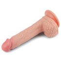 8.5'' Dual layered Platinum Silicone Cock Lovetoy 8.5'' Dual layered Platinum Silicone Cock Lovetoy