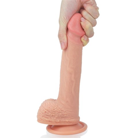 8.5'' Dual layered Platinum Silicone Cock Lovetoy 8.5'' Dual layered Platinum Silicone Cock Lovetoy