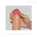 8.5'' Dual layered Platinum Silicone Cock Lovetoy 8.5'' Dual layered Platinum Silicone Cock Lovetoy