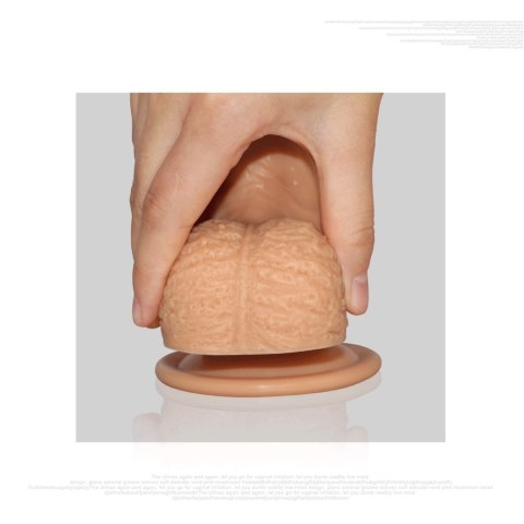 8.5'' Dual layered Platinum Silicone Cock Lovetoy 8.5'' Dual layered Platinum Silicone Cock Lovetoy