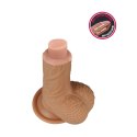 8.5'' Dual layered Platinum Silicone Cock Lovetoy 8.5'' Dual layered Platinum Silicone Cock Lovetoy
