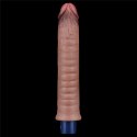 9.5" REAL SOFTEE Rechargeable Silicone Vibrating Dildo Lovetoy 9.5" REAL SOFTEE Rechargeable Silicone Vibrating Dildo Lovetoy