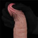 9.5" REAL SOFTEE Rechargeable Silicone Vibrating Dildo Lovetoy 9.5" REAL SOFTEE Rechargeable Silicone Vibrating Dildo Lovetoy