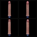 9.5" REAL SOFTEE Rechargeable Silicone Vibrating Dildo Lovetoy 9.5" REAL SOFTEE Rechargeable Silicone Vibrating Dildo Lovetoy