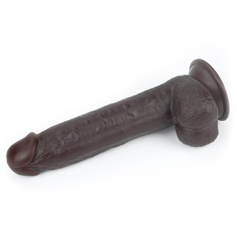 9.5'' Sliding Skin Dual Layer Dong - Black Lovetoy 9.5'' Sliding Skin Dual Layer Dong - Black Lovetoy