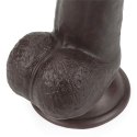 9.5'' Sliding Skin Dual Layer Dong - Black Lovetoy 9.5'' Sliding Skin Dual Layer Dong - Black Lovetoy