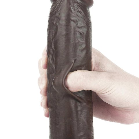 9.5'' Sliding Skin Dual Layer Dong - Black Lovetoy 9.5'' Sliding Skin Dual Layer Dong - Black Lovetoy