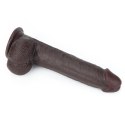 9'' Sliding Skin Dual Layer Dong - Black Lovetoy 9'' Sliding Skin Dual Layer Dong - Black Lovetoy