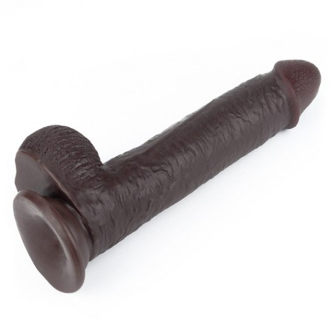 9'' Sliding Skin Dual Layer Dong - Black Lovetoy 9'' Sliding Skin Dual Layer Dong - Black Lovetoy