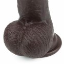 9'' Sliding Skin Dual Layer Dong - Black Lovetoy 9'' Sliding Skin Dual Layer Dong - Black Lovetoy