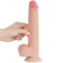 9'' Sliding Skin Dual Layer Dong Flesh Lovetoy 9'' Sliding Skin Dual Layer Dong Flesh Lovetoy