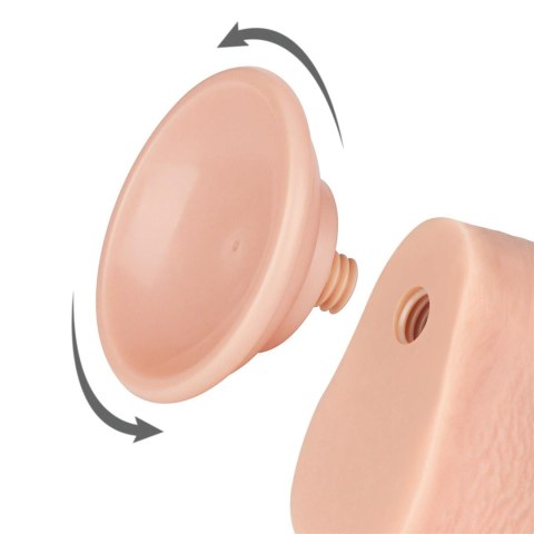 9'' Sliding Skin Dual Layer Dong Flesh Lovetoy 9'' Sliding Skin Dual Layer Dong Flesh Lovetoy