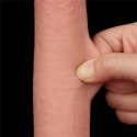 9'' Sliding Skin Dual Layer Dong Flesh Lovetoy 9'' Sliding Skin Dual Layer Dong Flesh Lovetoy