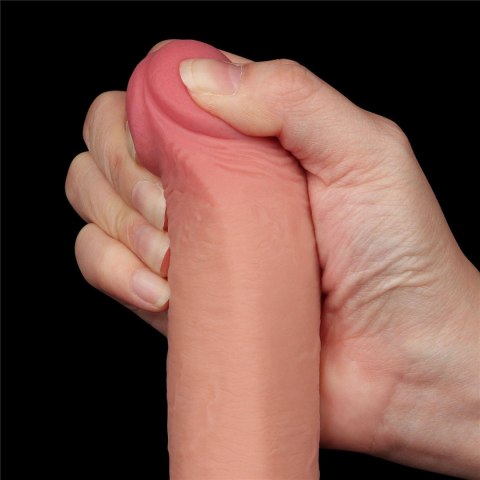 9'' Sliding Skin Dual Layer Dong Flesh Lovetoy 9'' Sliding Skin Dual Layer Dong Flesh Lovetoy