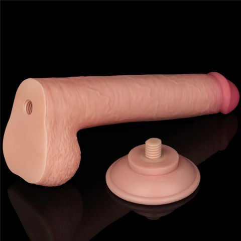 9'' Sliding Skin Dual Layer Dong Flesh Lovetoy 9'' Sliding Skin Dual Layer Dong Flesh Lovetoy