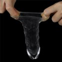 Flawless Clear Penis Sleeve Add 1'' Lovetoy Flawless Clear Penis Sleeve Add 1'' Lovetoy