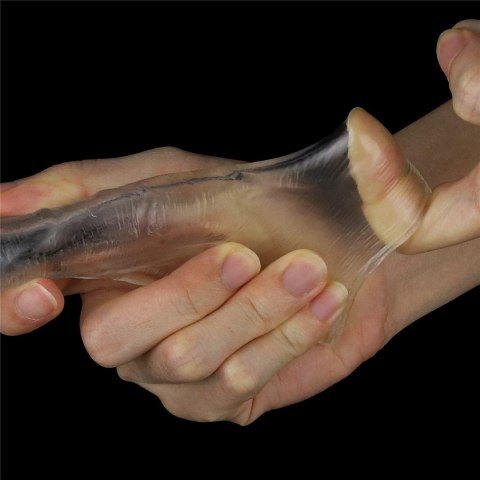 Flawless Clear Penis Sleeve Add 1'' Lovetoy Flawless Clear Penis Sleeve Add 1'' Lovetoy