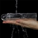 Flawless Clear Penis Sleeve Add 1'' Lovetoy Flawless Clear Penis Sleeve Add 1'' Lovetoy