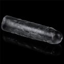 Flawless Clear Penis Sleeve Add 1'' Lovetoy Flawless Clear Penis Sleeve Add 1'' Lovetoy