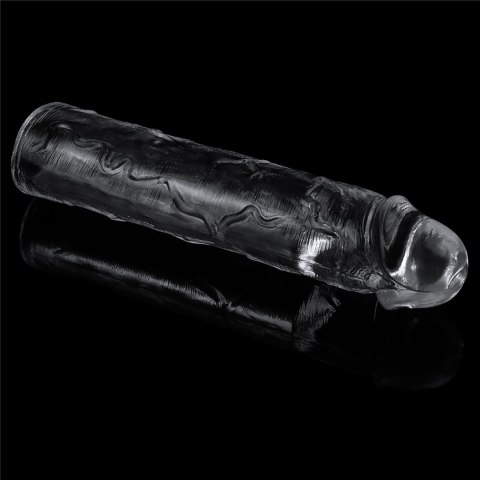 Flawless Clear Penis Sleeve Add 2'' Lovetoy Flawless Clear Penis Sleeve Add 2'' Lovetoy
