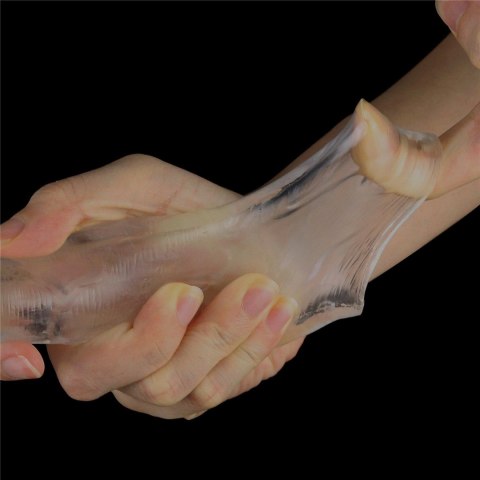 Flawless Clear Penis Sleeve Add 2'' Lovetoy Flawless Clear Penis Sleeve Add 2'' Lovetoy