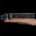 Flawless Clear Penis Sleeve Add 2'' Lovetoy Flawless Clear Penis Sleeve Add 2'' Lovetoy