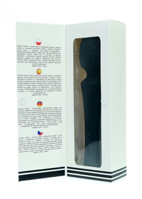 Stymulator-Rechargeable Power Wand - Black B - Series Magic Stymulator-Rechargeable Power Wand - Black B - Series Magic