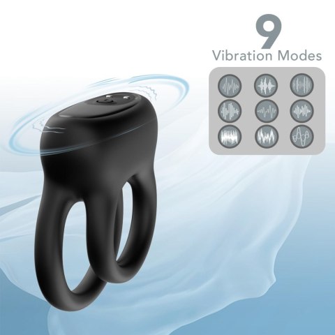 Dualo Black, 9 vibration functions B - Series Joy Dualo Black, 9 vibration functions B - Series Joy