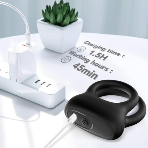 Dualo Black, 9 vibration functions B - Series Joy Dualo Black, 9 vibration functions B - Series Joy