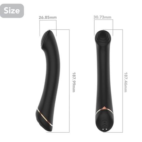 Gwand Black, 9 vibration functions B - Series Joy Gwand Black, 9 vibration functions B - Series Joy