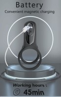 Mechao Black, 9 vibration functions B - Series Joy Mechao Black, 9 vibration functions B - Series Joy