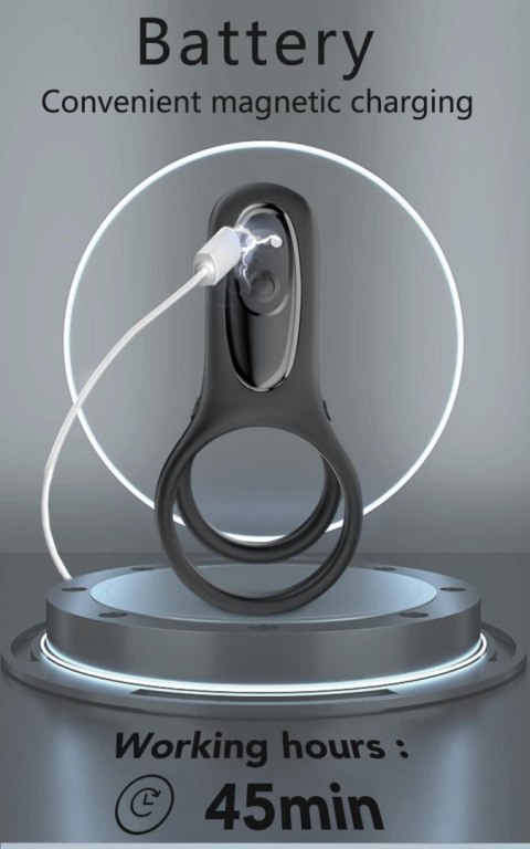 Mechao Black, 9 vibration functions B - Series Joy Mechao Black, 9 vibration functions B - Series Joy