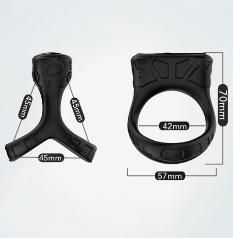 Mechay Black, 9 vibration functions B - Series Joy Mechay Black, 9 vibration functions B - Series Joy